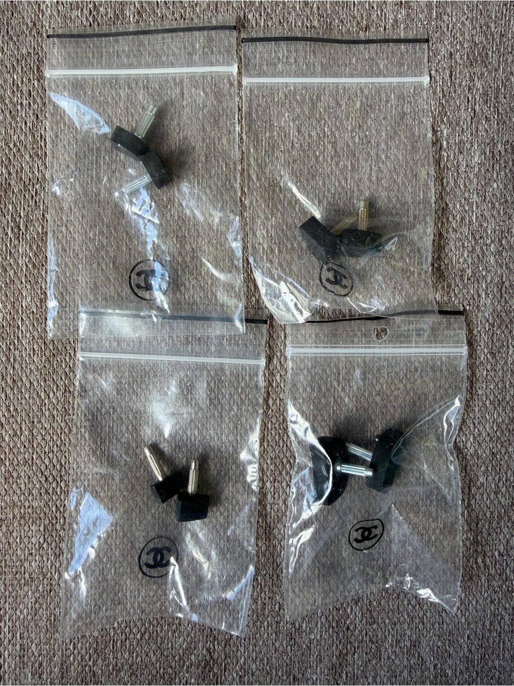 CHANEL authentic shoe replacement heel tips